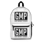 GMP Backpack — God Money Power Logo School & Travel Backpack