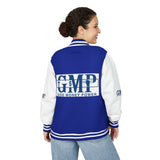 God Money Power Letterman Jacket - GMP Logo Varsity Jacket