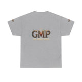 GMP "God Manly Power" Graphic Tee — Bold Logo Cotton Shirt