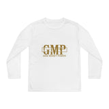 Youth Long Sleeve Tee — "GMP" God Money Power Graphic