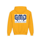 GMP “God Money Power” Youth Hoodie — Bold Faith & Motivation Pullover