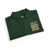 Youth Polo Shirt – GMP GOD Money Power Graphic