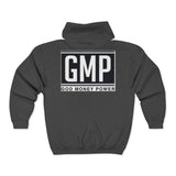 GMP "God Money Power" Zip Hoodie — Bold Faith & Hustle Full‑Zip Sweatshirt