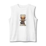 God Money Power Muscle Tank — Bold Faith & Hustle Graphic Tank Top