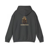 Hoodie — 'God Money Power' Buddha Graphic Pullover