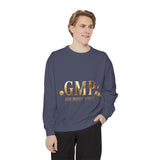 GMP "God Money Power" Sweatshirt — Gold Foil Graphic Crewneck