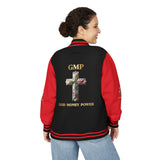 Letterman Jacket - GMP 'God Money Power' Cross Varsity Jacket