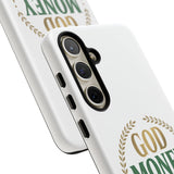 Phone Case — "God Money Power" Inspirational Religious Design