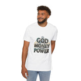 God Money Power T-Shirt — Faith & Hustle Graphic Tee