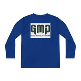 Youth Long Sleeve Tee — GMP "God Money Power" Logo