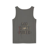God Money Power Tank Top — GMP Inspirational Faith & Prosperity Sleeveless Tee