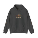 GMP Logo Hoodie — Classic White Pullover with Subtle Gold Accent