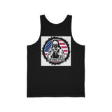 Patriotic Prayer Tank Top — "God, Vote, Power" Graphic