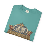 God Money Power Retro Crest T-Shirt