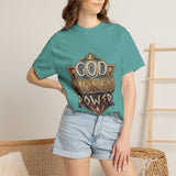 God Money Power Retro Crest T-Shirt