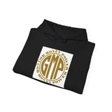 Hoodie — GMP Gold Emblem 'Good Money Power' Chest & Sleeve Logo