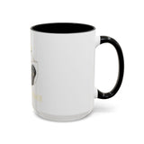 Magic & Wealth Accent Coffee Mug — "Gold Money Power" Alchemy Design (11/15 oz)