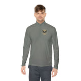 Eagle Emblem Quarter-Zip Pullover