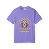 Lion Crest T-Shirt — GMP Gold Emblem Graphic Tee