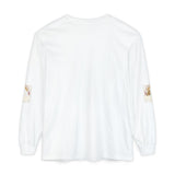 Long Sleeve T-Shirt — 'God, Money, Power' Pyramid Graphic