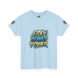 God Money Power T-Shirt — Bold Christian Faith & Prosperity Graphic Tee
