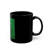 God Money Power Black Mug — Religious Urban Icon Coffee Cup (11oz/15oz)