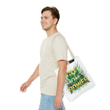 Tote Bag — "God Money Power" Bold Graphic Tote for Faith & Hustle