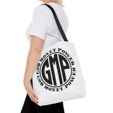 Tote Bag — GMP (God Money Power) Monogram Canvas Tote
