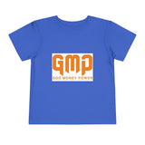 Toddler Tee — GMP (God Money Power) Orange Logo