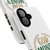 Phone Case — "God Money Power" Inspirational Religious Design