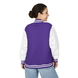 Letterman Jacket — 'Did I Just Say Power?' Retro Varsity Jacket