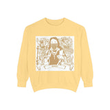 Graphic Sweatshirt — 'Love Money Power' Gold Crest Design