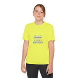Youth Competitor Tee — "GMP GOD" Motivational Youth T‑Shirt