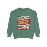 Put GOD First Hustle for the Money Sweatshirt