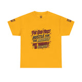 Inspirational Graphic Tee — "Put God First, Hustle for the Money, Put Yourself in Power"