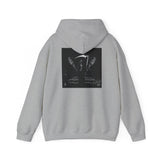 Angel Of Death Hoodie — Gothic Black & White Graphic Sweatshirt