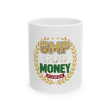 GMP God Money Power Ceramic Mug — Motivational Faith & Wealth Coffee Cup (11oz/15oz)