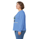 Long Sleeve Tee — "God · Money · Power" Graphic