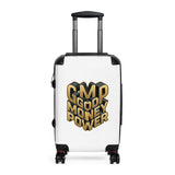 Suitcase — 'GMP Good Money Power' Graphic Carry-On Luggage