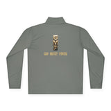 Quarter-Zip Pullover — Gold Block 'GMP' Logo with "Go. Walk. Power." Back Print