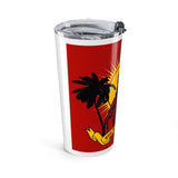20oz Tumbler — 'God Money Power' Graphic Travel Mug