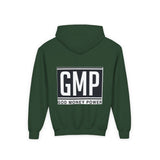 GMP Youth Hoodie — 'God Money Power' Bold Logo Pullover