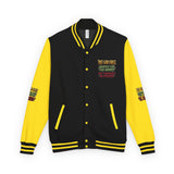 Letterman Jacket - "Put God First, Hustle for the Money" Inspirational Varsity Jacket