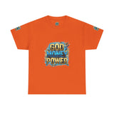 God Money Power T-Shirt — Bold Christian Faith & Prosperity Graphic Tee