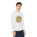 Youth Long Sleeve Tee — "GMP" Gold Money Power Logo