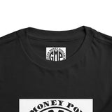 GMP Circle Logo Toddler Tee — "God Money Power" Graphic