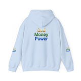 God Money Power Hoodie — Inspirational Rainbow Text Pullover