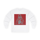 Long Sleeve Tee — 'God Made Me Powerful' Graphic