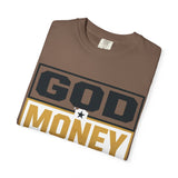 God Money Power Graphic T-Shirt — Bold Statement Tee