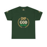 GMP God Money Power Tee — Motivational Gold Laurel Graphic T-Shirt